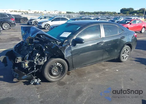 2018 Toyota Corolla Le z USA, uszkodzony, nr VIN 2T1BURHE1JC004096